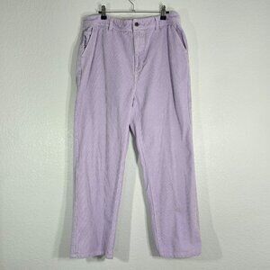 Paterson Corduroy Pants Men Size 34 Made For Play Purple Skate Grunge Vtg Y2K